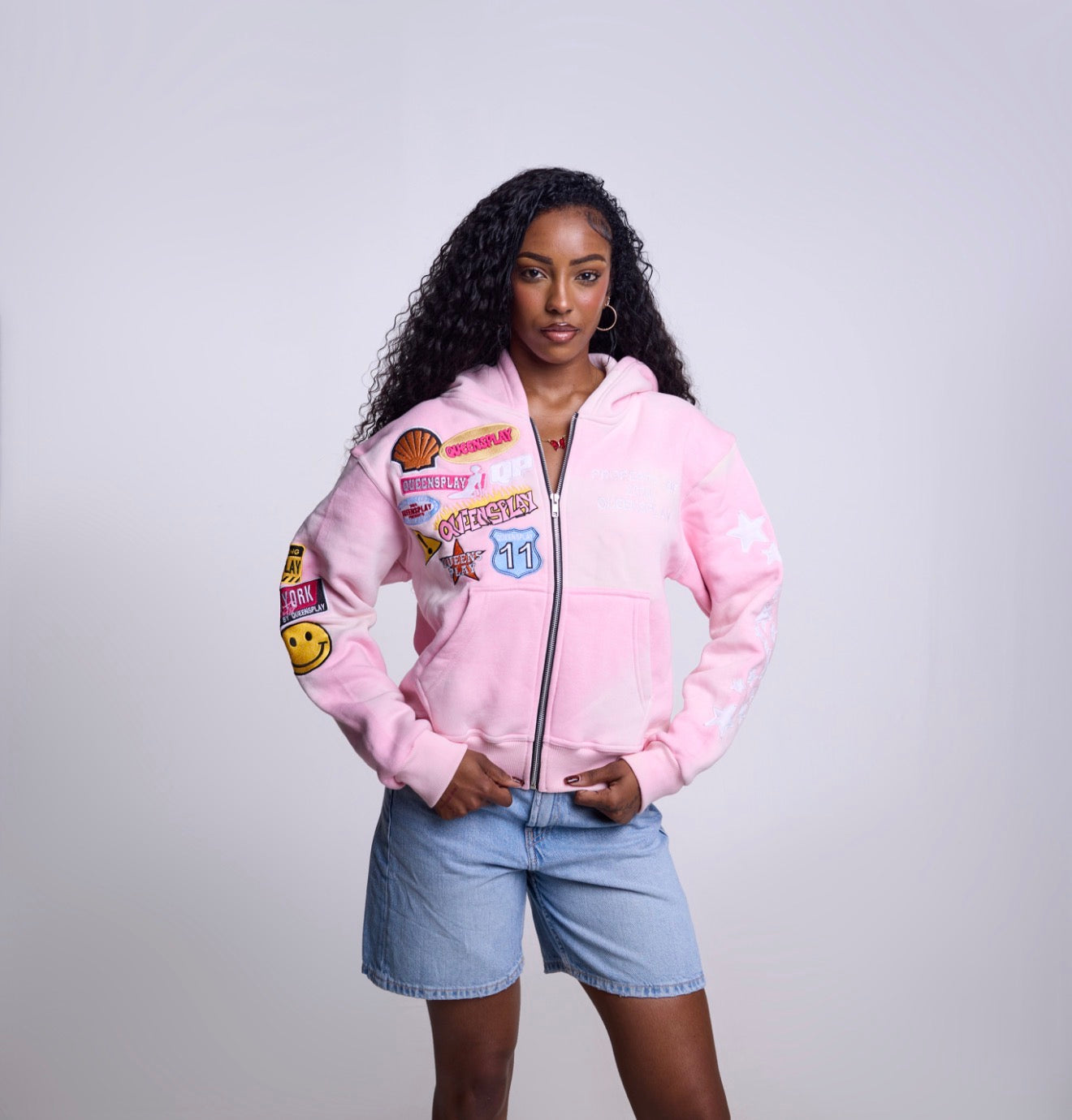 "Pink Lemonade" Zip-Up